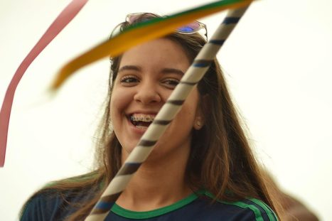 felicidade simplicidade visita alunos regencia es