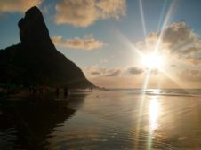 por do sol na conceicao noronha